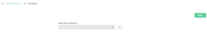 Select SAP connection